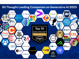 Top 50 Thought Leading Companies on Generative AI 2025
